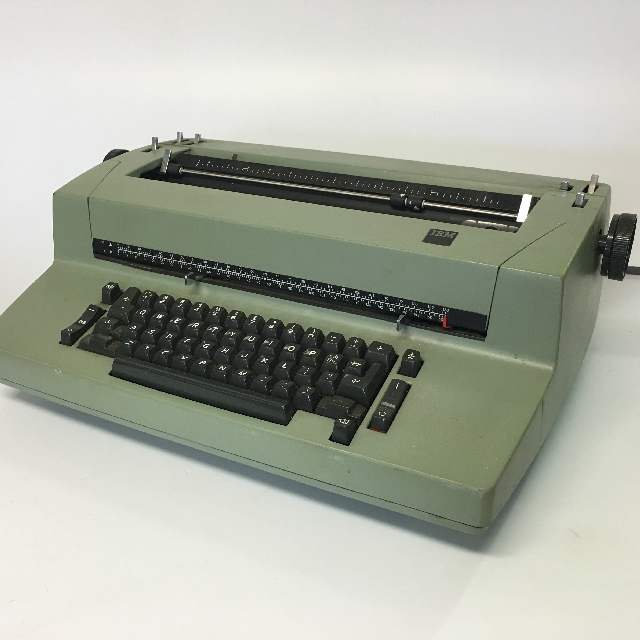 TYPEWRITER, Green IBM 1980s